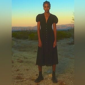 Aritzia Wilfred Jubilee Dress Black